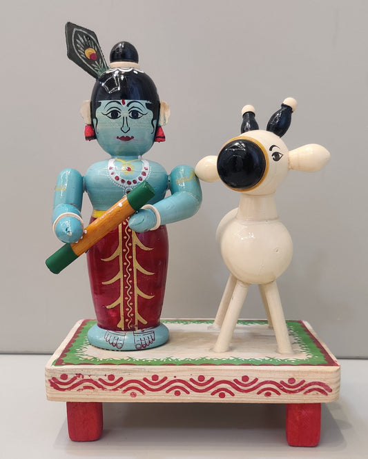 Bujji Krishna and Cow