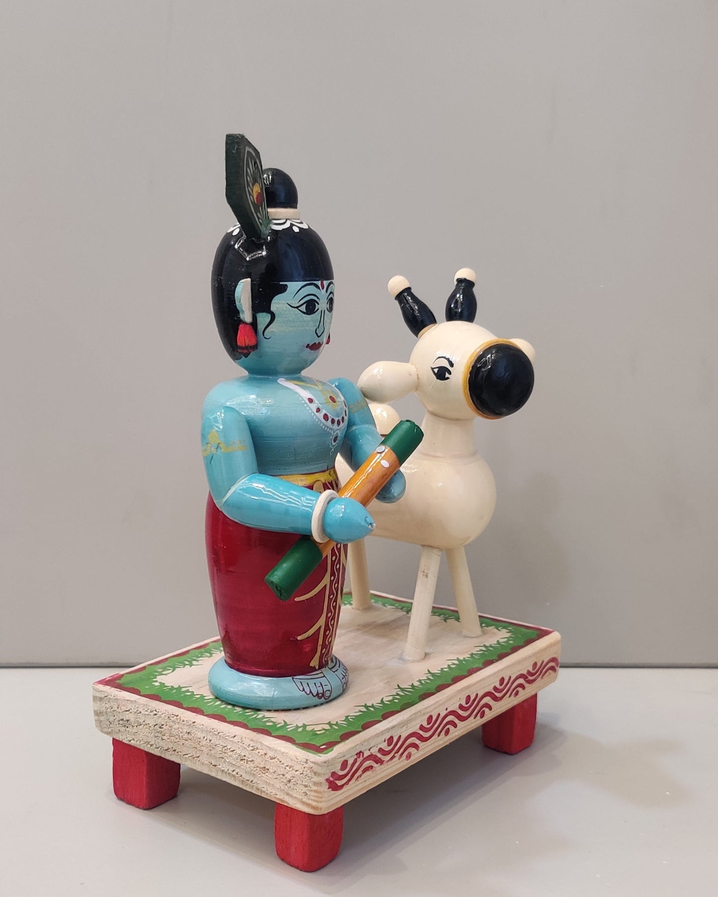 Bujji Krishna and Cow