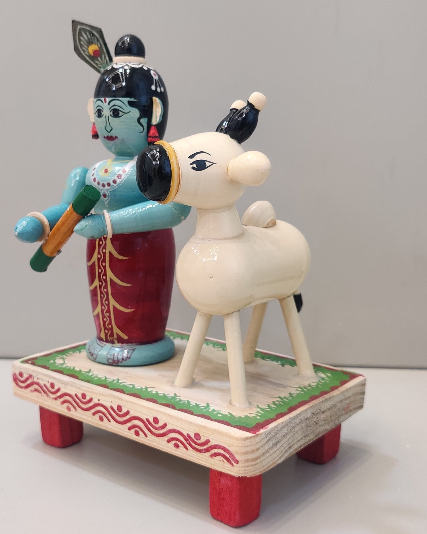 Bujji Krishna and Cow