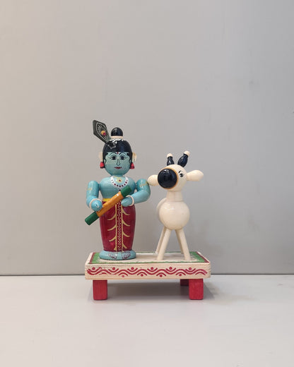 Bujji Krishna and Cow