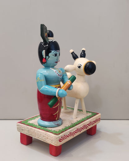 Bujji Krishna and Cow